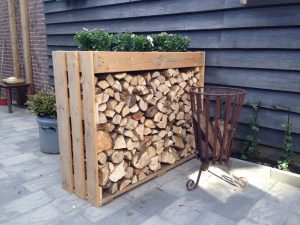 Поленница для дров: варианты для самостоятельного изготовления | Моя дача
